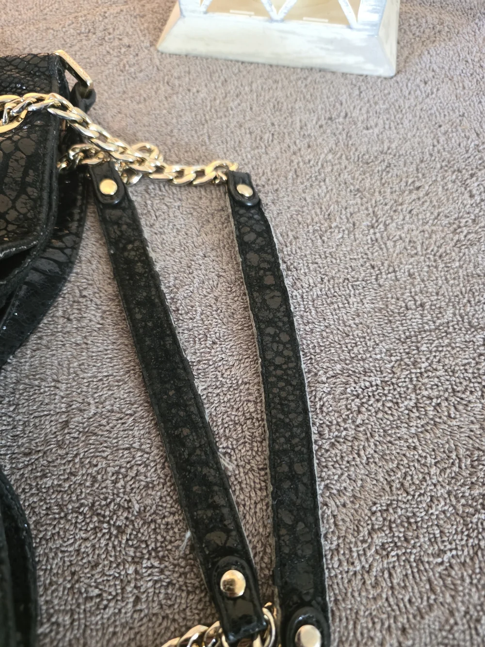 Michael Kors Black Chain Strap Shoulder Bag